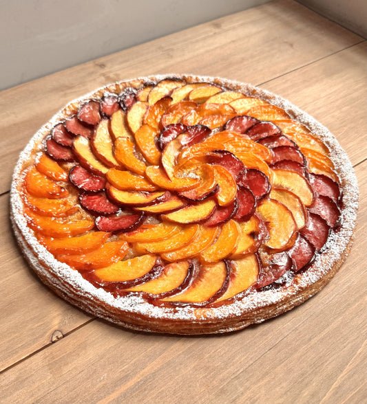 Stone Fruit Frangipane Galette
